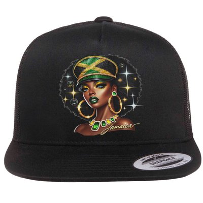 Women Jamaica Clothes Jamaica Flag Flatbill Hat
