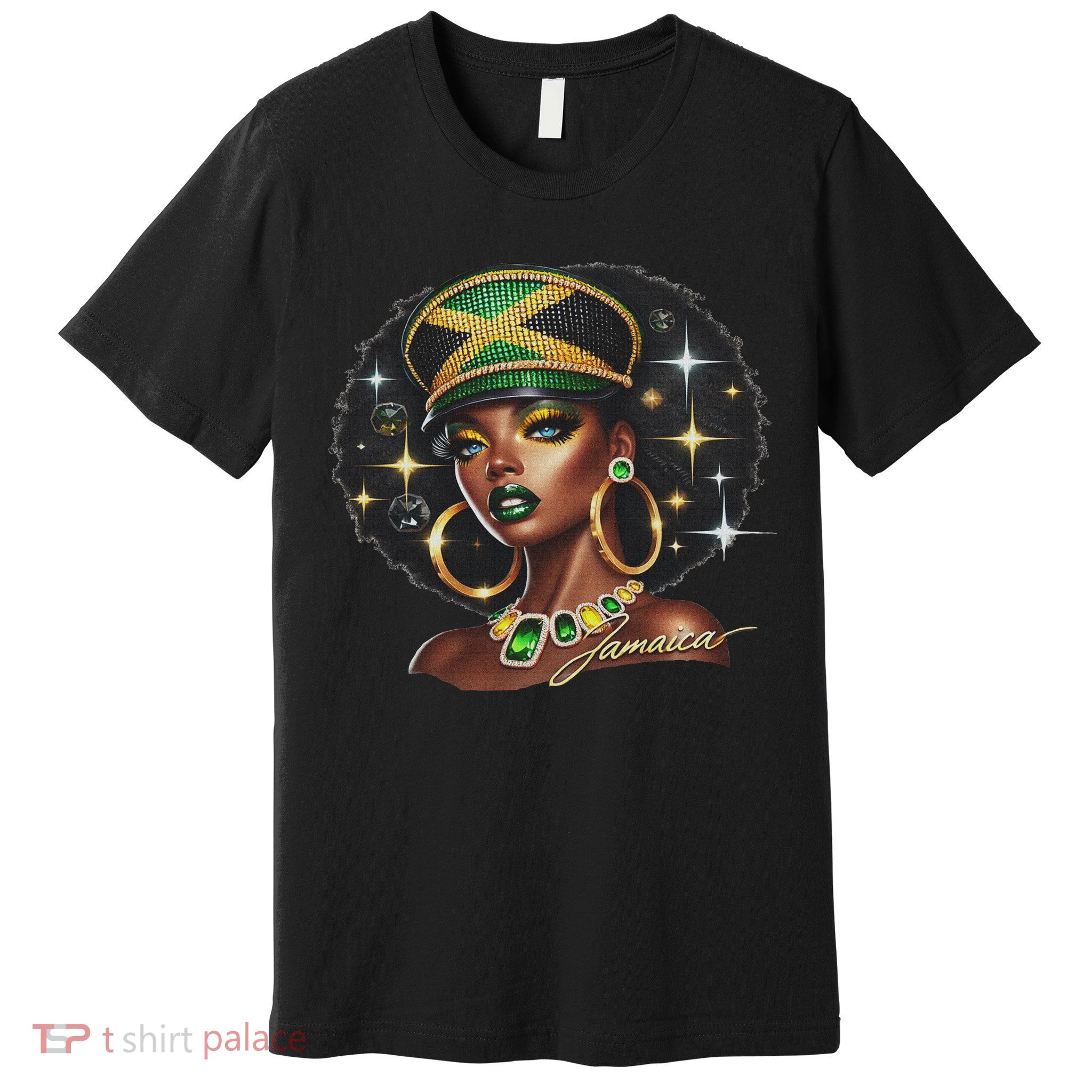 Women Jamaica Clothes Jamaica Flag Premium T-Shirt