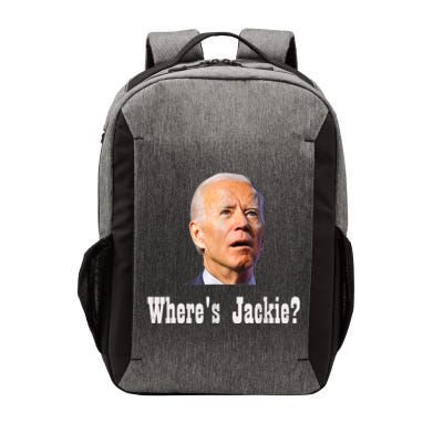 Where's Jackie? Funny AntiBiden Vector Backpack