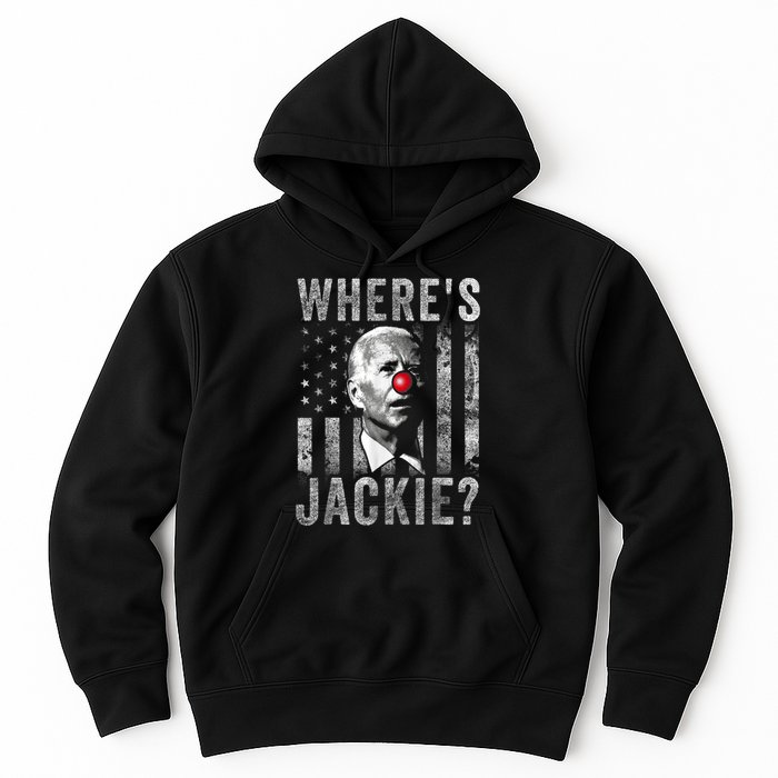 Where's Jackie Funny AntiBiden Hoodie