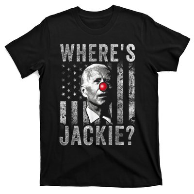 Where's Jackie Funny AntiBiden T-Shirt