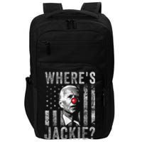 Where's Jackie Funny AntiBiden Impact Tech Backpack