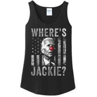 Where's Jackie Funny AntiBiden Ladies Essential Tank