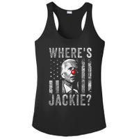 Where's Jackie Funny AntiBiden Ladies PosiCharge Competitor Racerback Tank