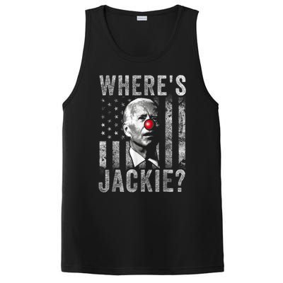 Where's Jackie Funny AntiBiden PosiCharge Competitor Tank