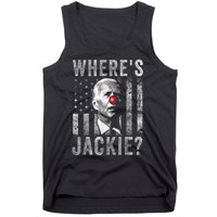 Where's Jackie Funny AntiBiden Tank Top