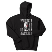 Where's Jackie Funny AntiBiden Kids Hoodie