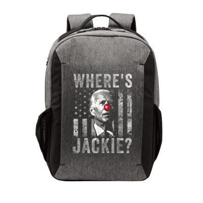 Where's Jackie Funny AntiBiden Vector Backpack