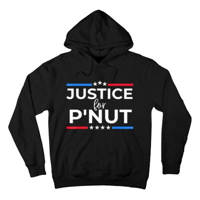 Women Justice For PNut Peanut Squirrel Lovers Gift Hoodie