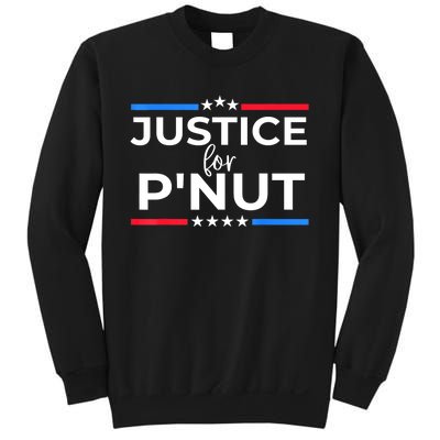 Women Justice For PNut Peanut Squirrel Lovers Gift Sweatshirt