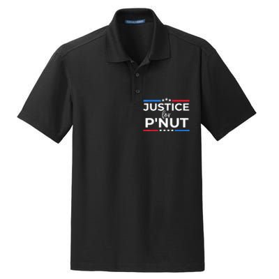 Women Justice For PNut Peanut Squirrel Lovers Gift Dry Zone Grid Polo