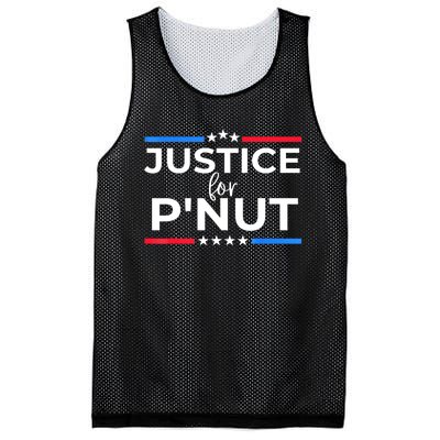 Women Justice For PNut Peanut Squirrel Lovers Gift Mesh Reversible Basketball Jersey Tank