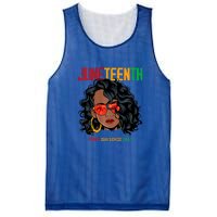 Women Juneteenth Free Ish Since 1865 Afro Queen Black Queen Gift African Pride Mesh Reversible Basketball Jersey Tank