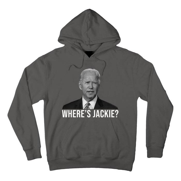 Where's Jackie Funny Joe Biden Meme Hoodie