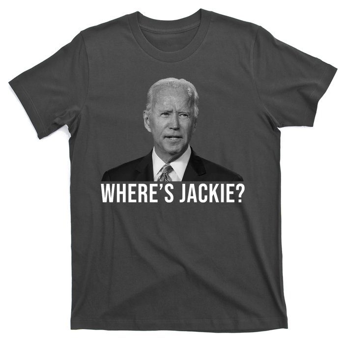 Where's Jackie Funny Joe Biden Meme T-Shirt