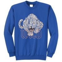 Wild Jaguar Leopard Cheetah Print Graphic Gift Sweatshirt