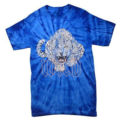 Wild Jaguar Leopard Cheetah Print Graphic Gift Tie-Dye T-Shirt