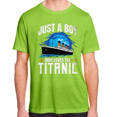 Who Just Love The Rms Titanic Adult ChromaSoft Performance T-Shirt