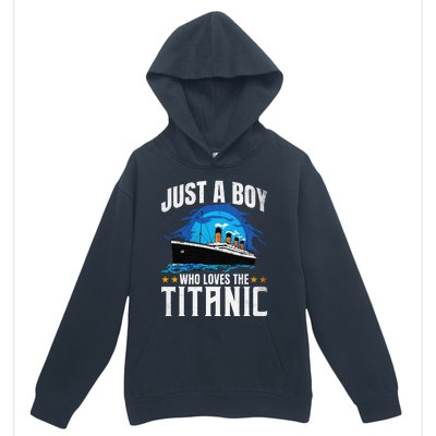 Who Just Love The Rms Titanic Urban Pullover Hoodie