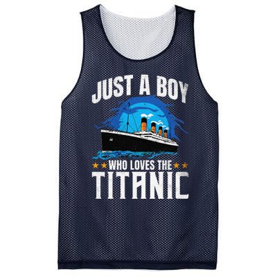 Who Just Love The Rms Titanic Mesh Reversible Basketball Jersey Tank