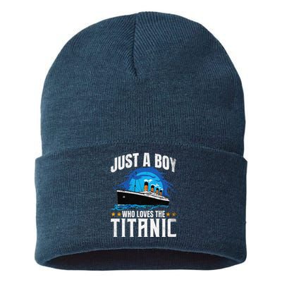 Who Just Love The Rms Titanic Sustainable Knit Beanie