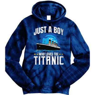 Who Just Love The Rms Titanic Tie Dye Hoodie