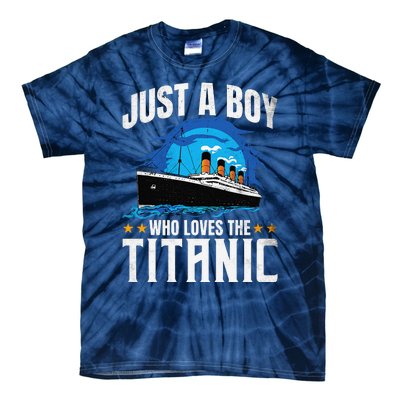 Who Just Love The Rms Titanic Tie-Dye T-Shirt