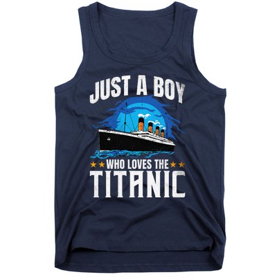 Who Just Love The Rms Titanic Tank Top