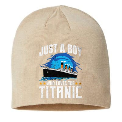 Who Just Love The Rms Titanic Sustainable Beanie