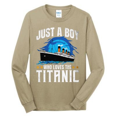 Who Just Love The Rms Titanic Tall Long Sleeve T-Shirt