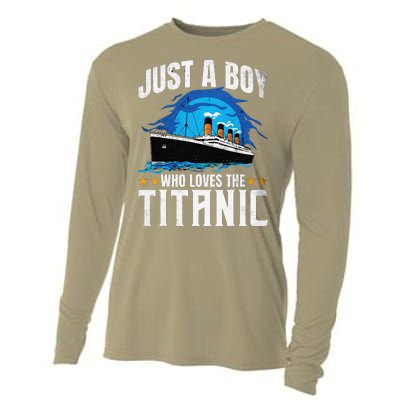 Who Just Love The Rms Titanic Cooling Performance Long Sleeve Crew