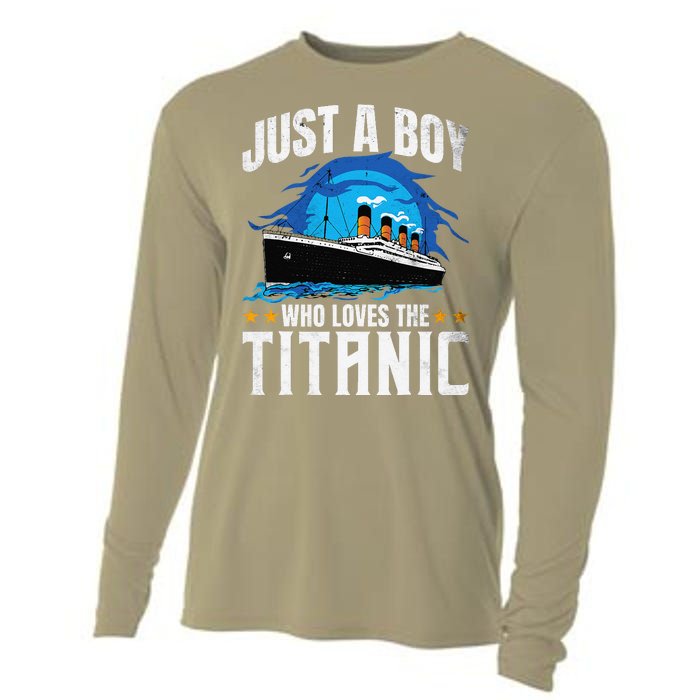 Who Just Love The Rms Titanic Cooling Performance Long Sleeve Crew