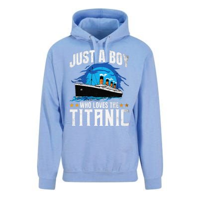 Who Just Love The Rms Titanic Unisex Surf Hoodie