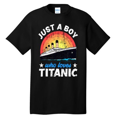 Who Just Love The Titanic Tall T-Shirt