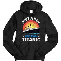 Who Just Love The Titanic Tie Dye Hoodie