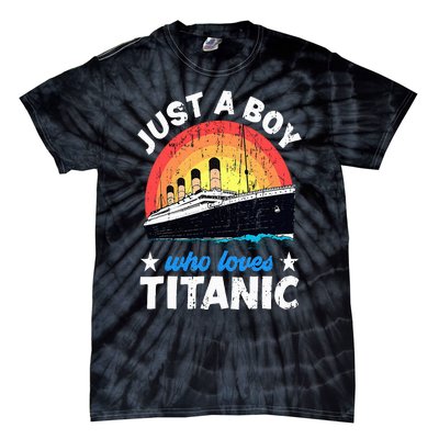 Who Just Love The Titanic Tie-Dye T-Shirt