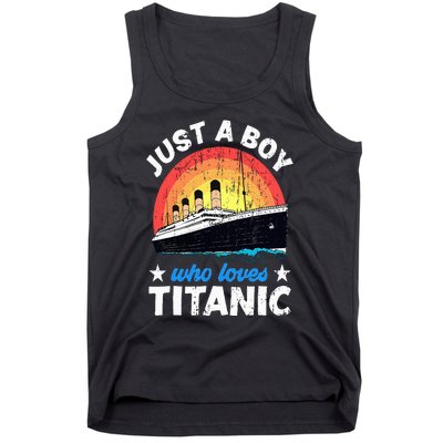 Who Just Love The Titanic Tank Top