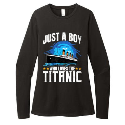 Who Just Love The RMS Titanic Womens CVC Long Sleeve Shirt