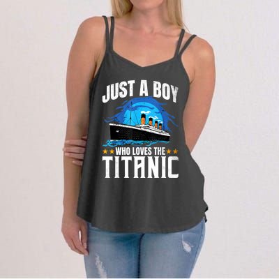 Who Just Love The RMS Titanic Women's Strappy Tank