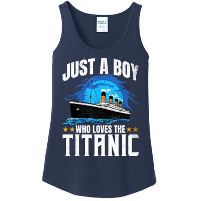 Who Just Love The RMS Titanic Ladies Essential Tank