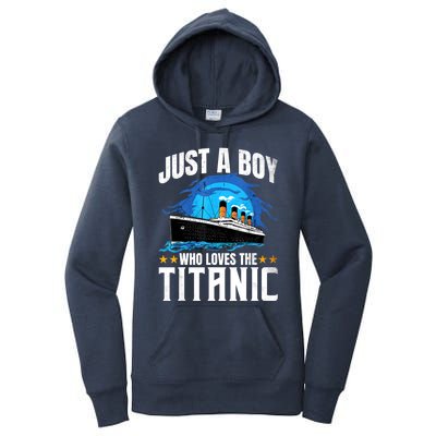 Who Just Love The RMS Titanic Women's Pullover Hoodie