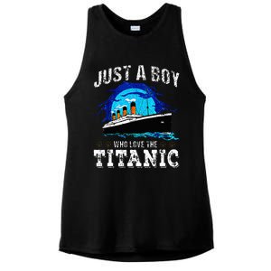 Who Just Love The Rms Titanic Thanksgiving Coustume Ladies PosiCharge Tri-Blend Wicking Tank