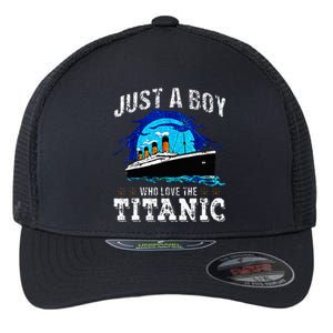 Who Just Love The Rms Titanic Thanksgiving Coustume Flexfit Unipanel Trucker Cap