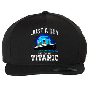 Who Just Love The Rms Titanic Thanksgiving Coustume Wool Snapback Cap