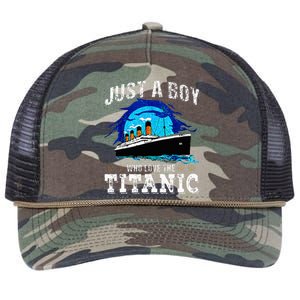 Who Just Love The Rms Titanic Thanksgiving Coustume Retro Rope Trucker Hat Cap