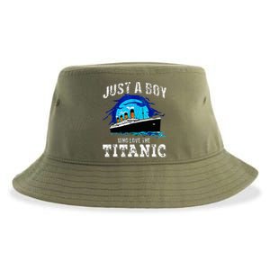 Who Just Love The Rms Titanic Thanksgiving Coustume Sustainable Bucket Hat