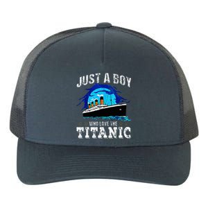 Who Just Love The Rms Titanic Thanksgiving Coustume Yupoong Adult 5-Panel Trucker Hat