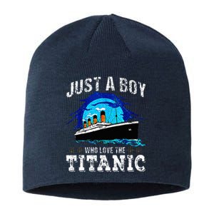 Who Just Love The Rms Titanic Thanksgiving Coustume Sustainable Beanie