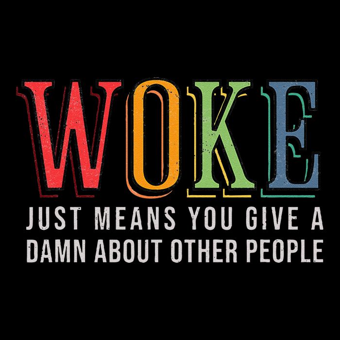 Woke Just Means You Give A Damn About Other People Pride Youth Performance Sprint T-Shirt