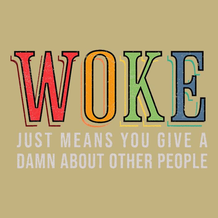 Woke Just Means You Give A Damn About Other People Pride Hoodie